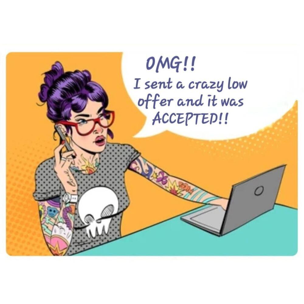 Accepting all reasonable offers!‎